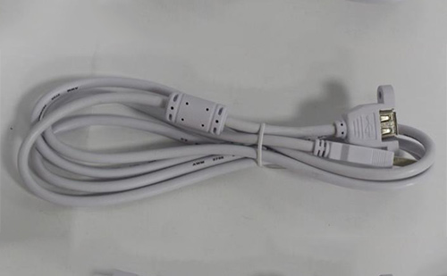 USB-A公-USNA母带螺母+磁环-数据线